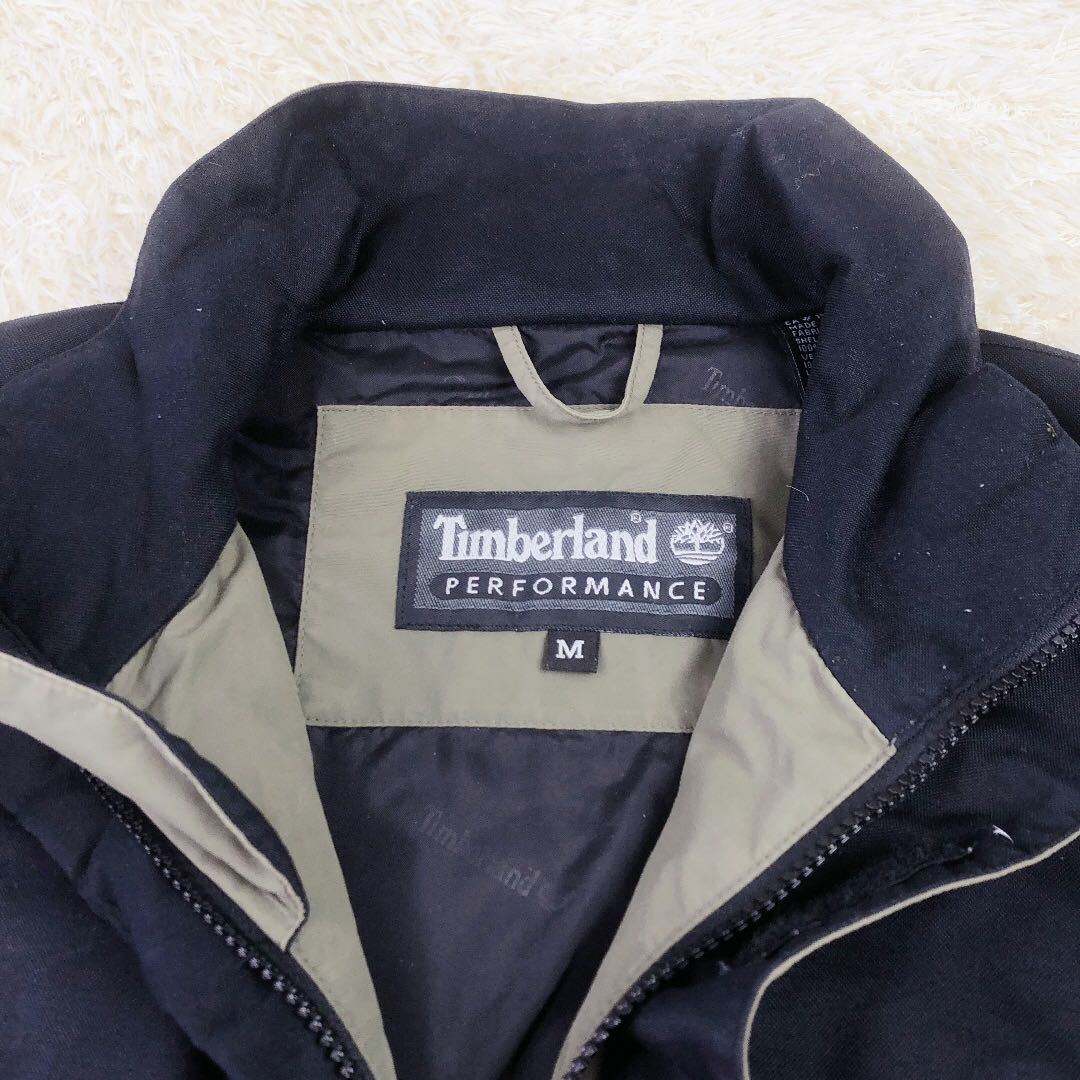 ティンバーランド パフォーマンス ナイロンジャケット 黒×カーキ M Timberland/ティンバーランド パフォーマンス ナイロンジャケット