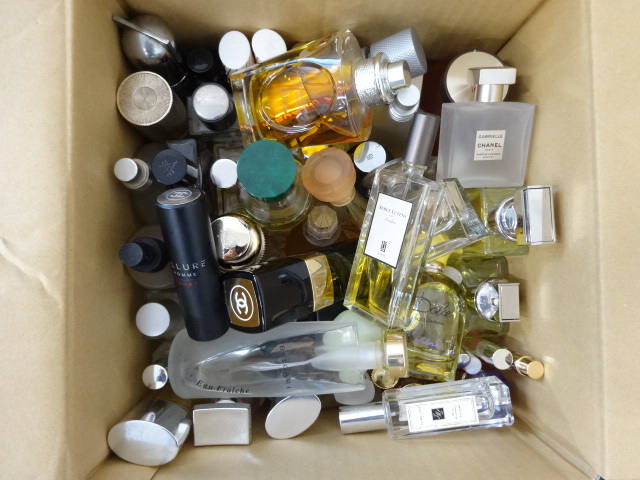 62点セット 8.2ｋg以上 まとめて 大量 ブランド 香水 シャネル エルメス ディオール ブルガリ ジョーマローン セルジュタンス ラルフ 他