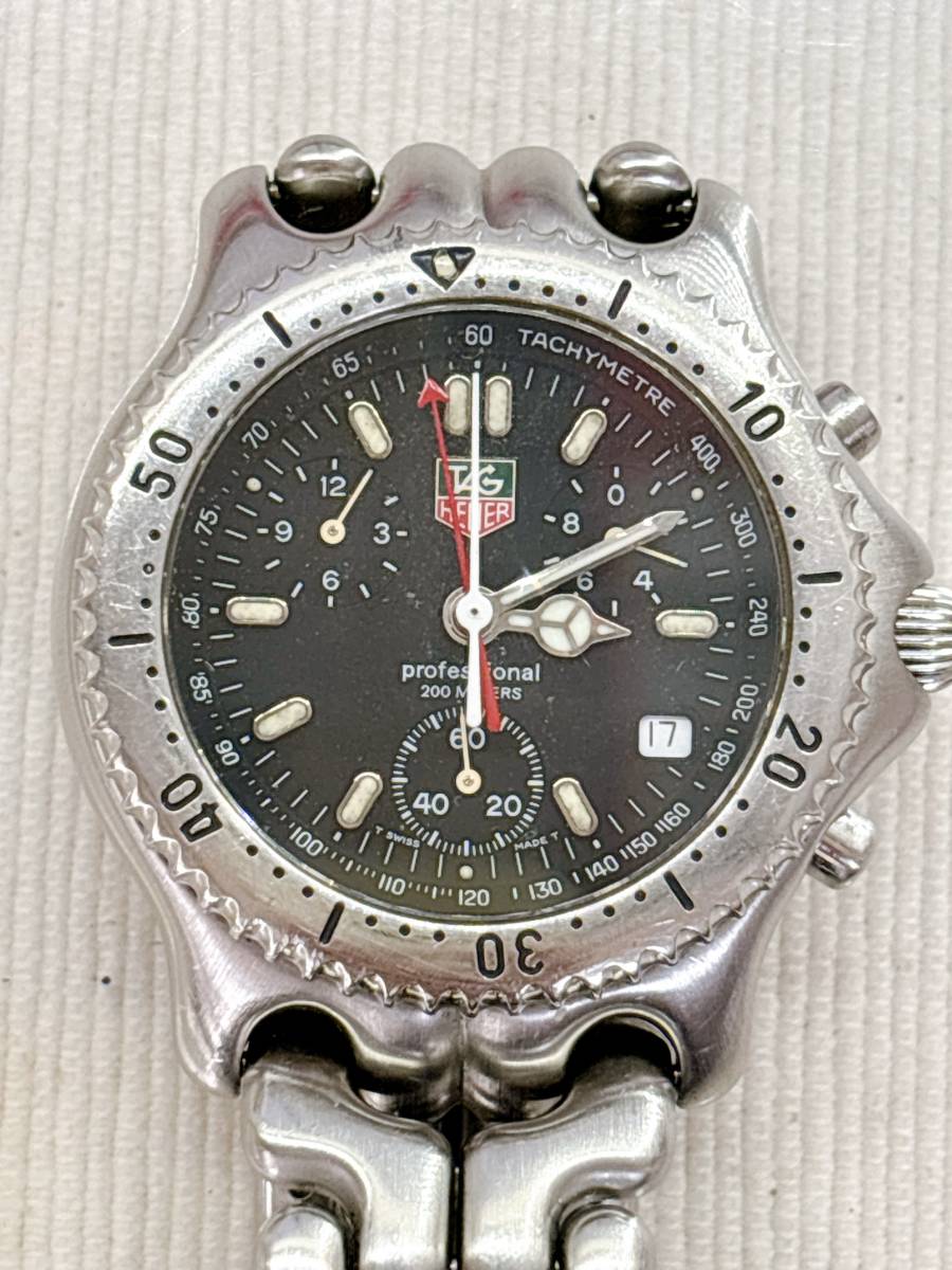 1円～動作確認済み　タグホイヤー　クォーツ　yQー9