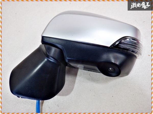 純正 DBA-VMG レヴォーグ 2.0GT-Sアイサイト 前期 H28/10 ウインカー ドアミラー サイドミラー カメラ 左 助手席 シルバー 037559 棚2I4