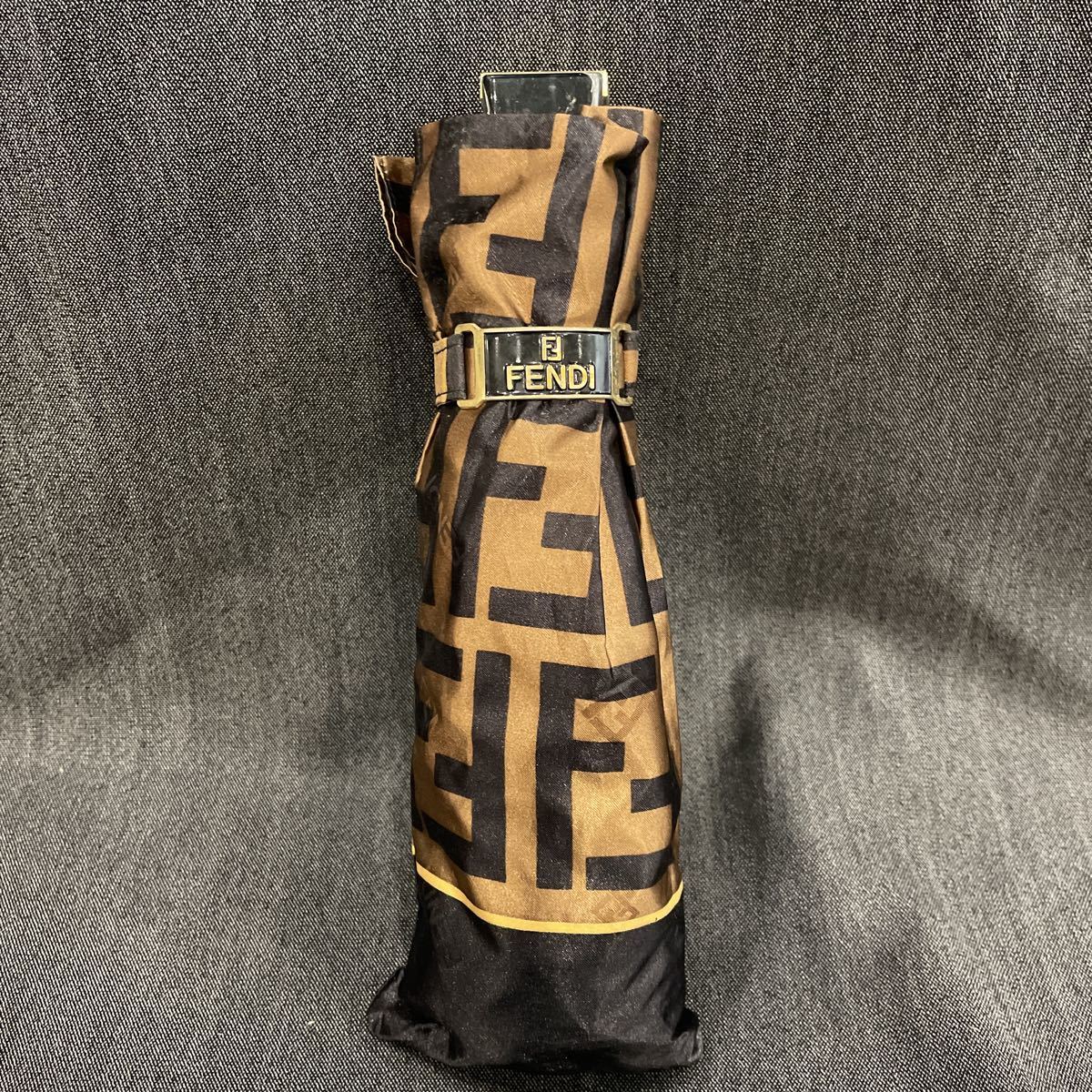 FENDI フェンディ 折りたたみ傘 折り畳み傘 ズッカ柄　ゆ