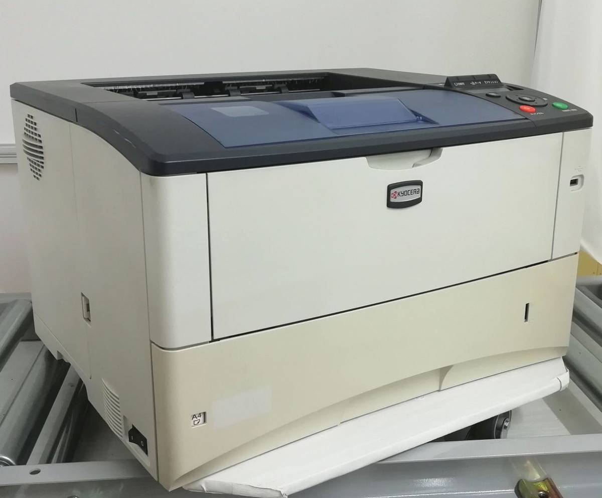 使用枚数：2939枚】KYOCERA 京セラ A3対応 モノクロ レーザー 
