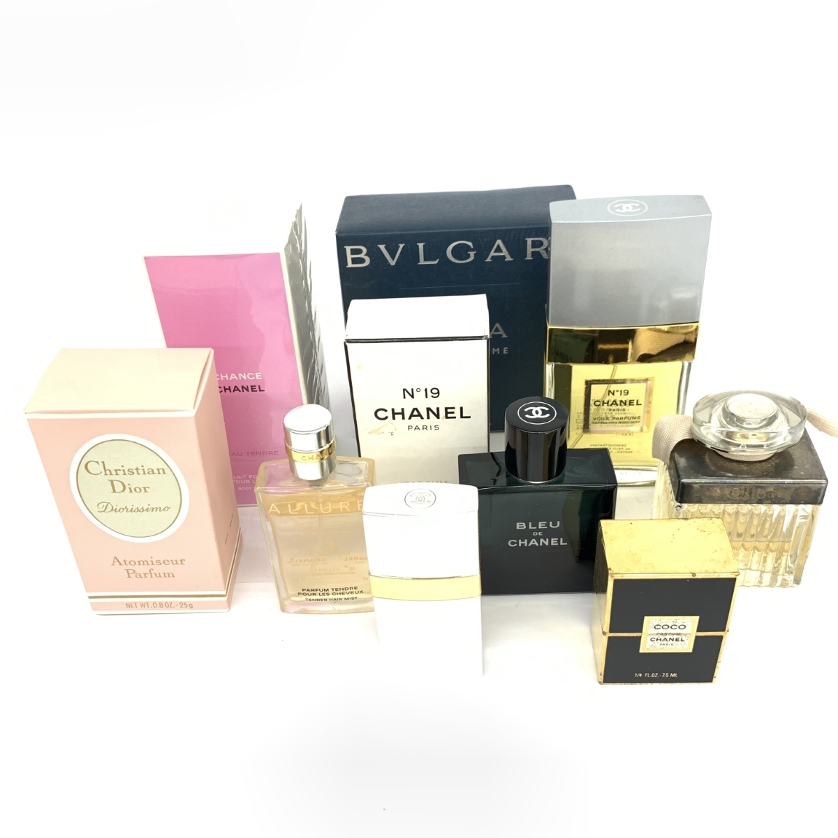 新作入荷，定番 ジャンク品 CHANEL dior シャネル ディオール ブルガリ等 香水まとめ EDP EDT ユニセックス fragrance フレグランス(その他)｜売買されたオークション情報、yahooの商品情報をアーカイブ公開 - オーク その他