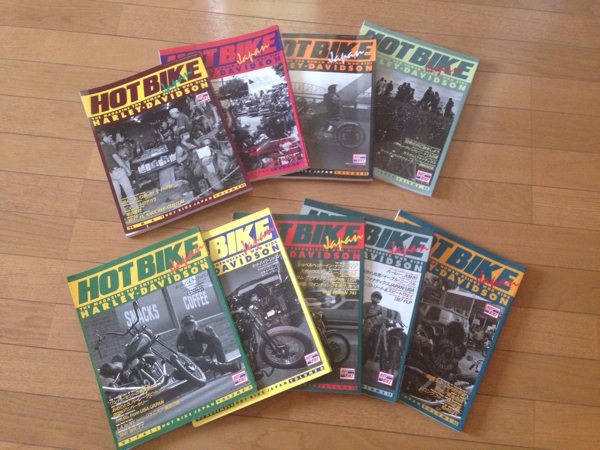 goro's 掲載本 ゴローズ 高橋吾郎 HOTBIKE ホットバイク 9冊(ゴローズ