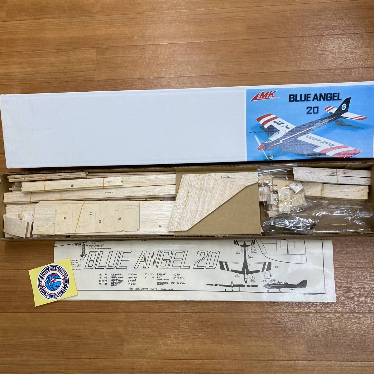 ラジコン BLUE ANGEL MK - 0 Yahoo!オークション ブルー 飛行機のYahoo