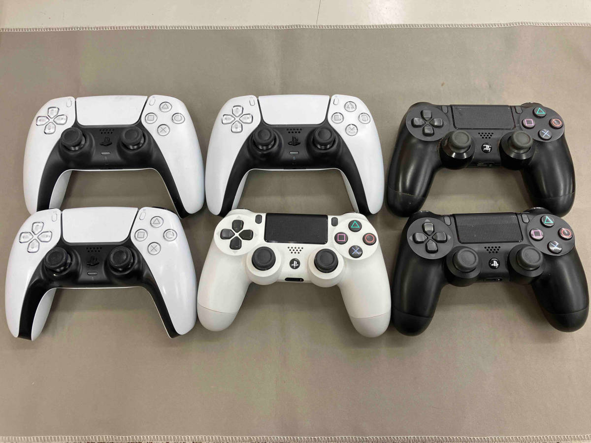 ジャンク Ps5コントローラー　dualsence dualshock4 6ケまとめ売り