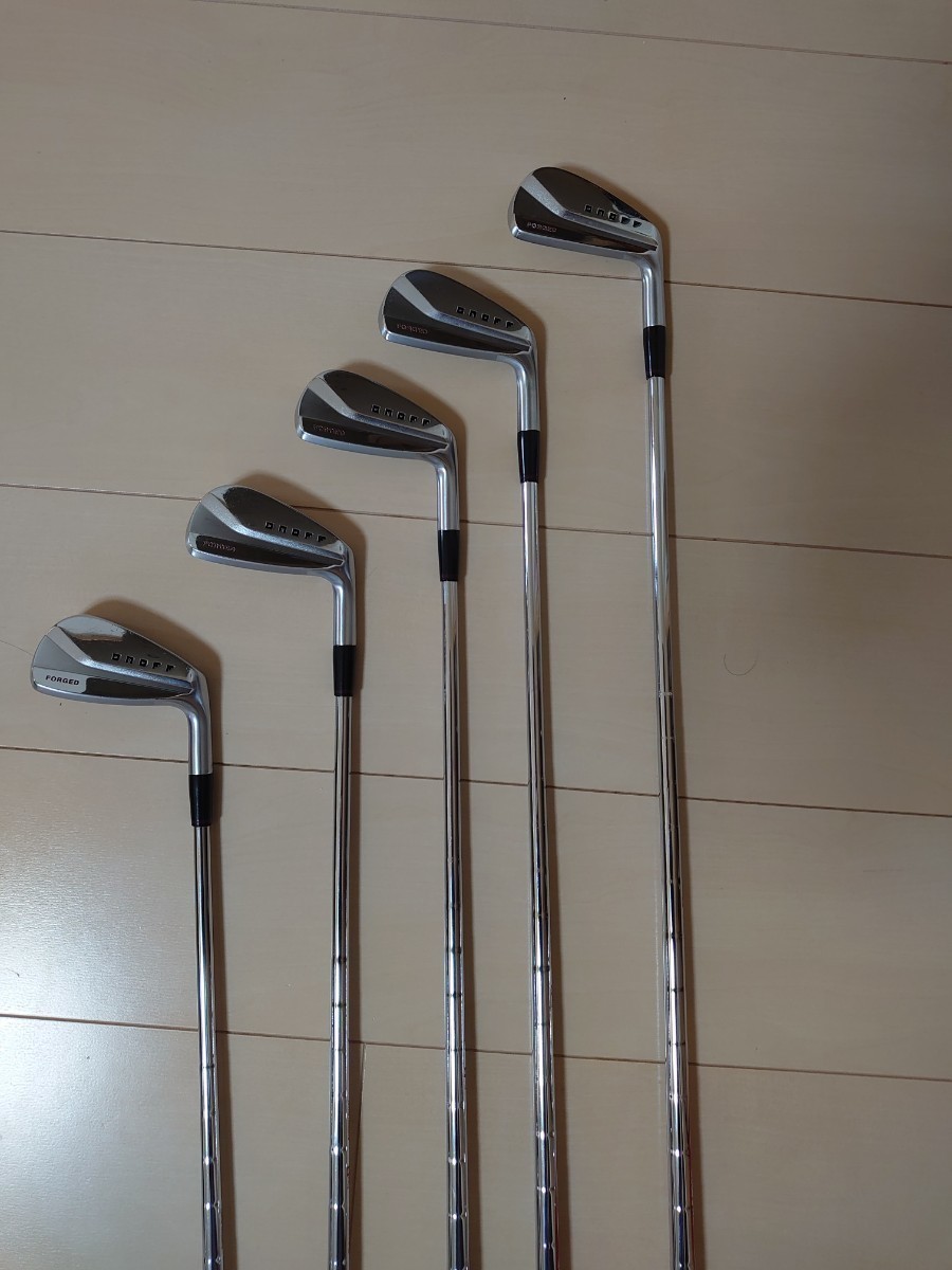 ダイワ オノフ ONOFF FORGED KURO　(2019) NS PRO MODUS3 TOUR105 S 6-PW 5本セット 