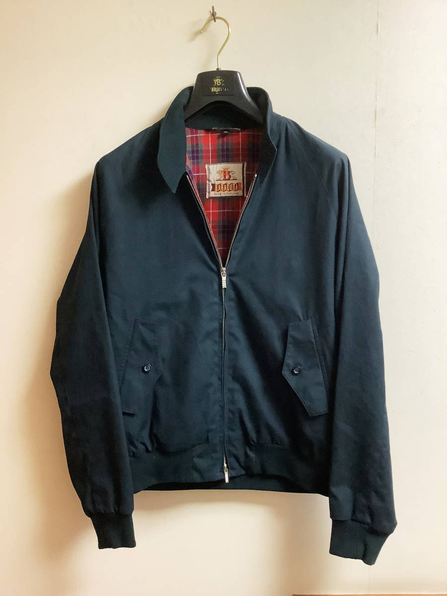 【美品】BARACUTA バラクータ★G9 スウィングトップ ダークネイビー 40 ★