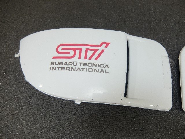 GDB インプWRX STI E型/涙目 純正フォグランプカバー 左右セット インプレッサ GDB GDA ☆ストア出品☆ スバル E
