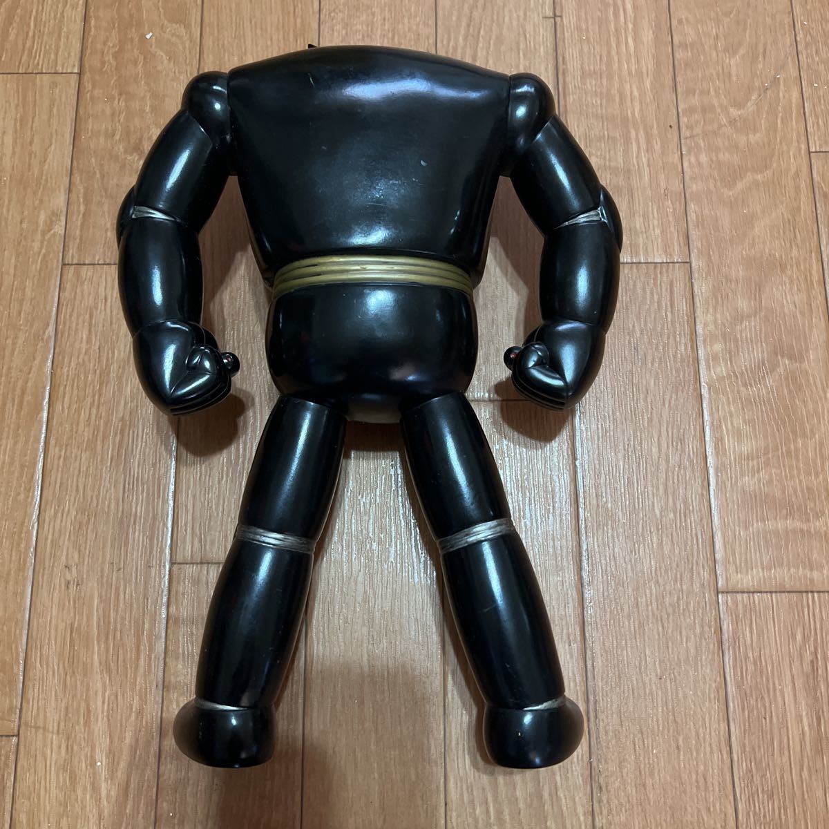 鉄人28号 ブラック オックスソフビ フィギュア おもちゃ 中古品(怪獣