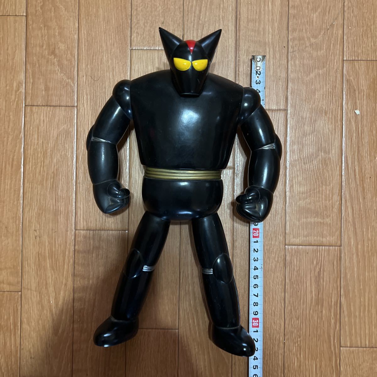鉄人28号 ブラック オックスソフビ フィギュア おもちゃ 中古品(怪獣