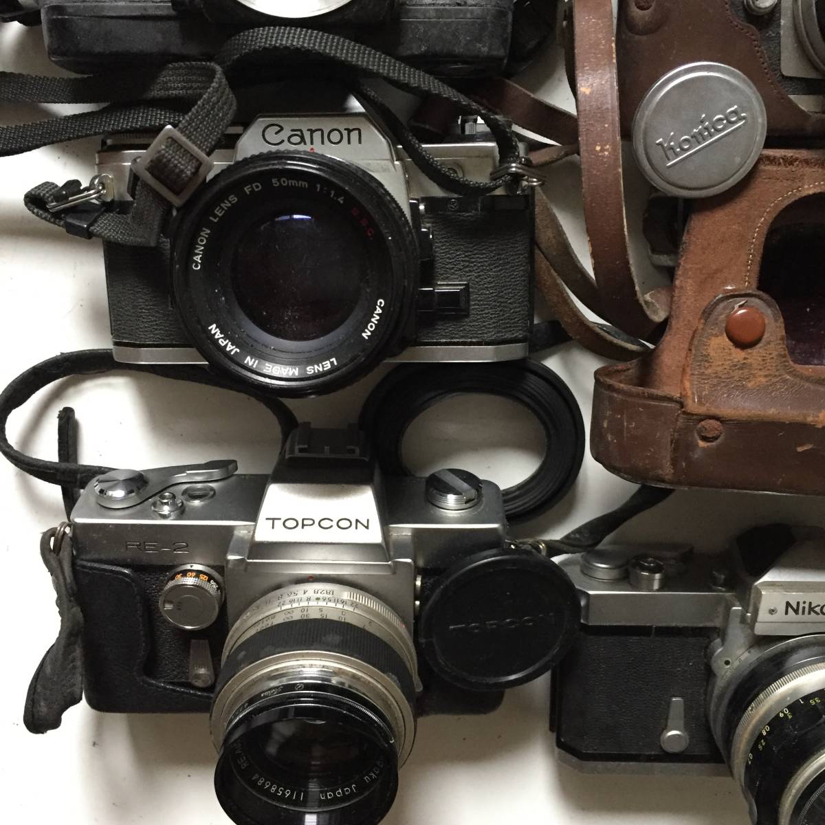 ジャンク1 キャノン ニコン コンタックス コニカ トプコン 他 フィルム