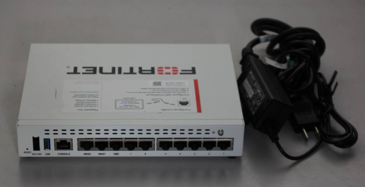 Fortinet UTM FortiGate Firewall 60E - FortiGate-60E Bundle 24x7