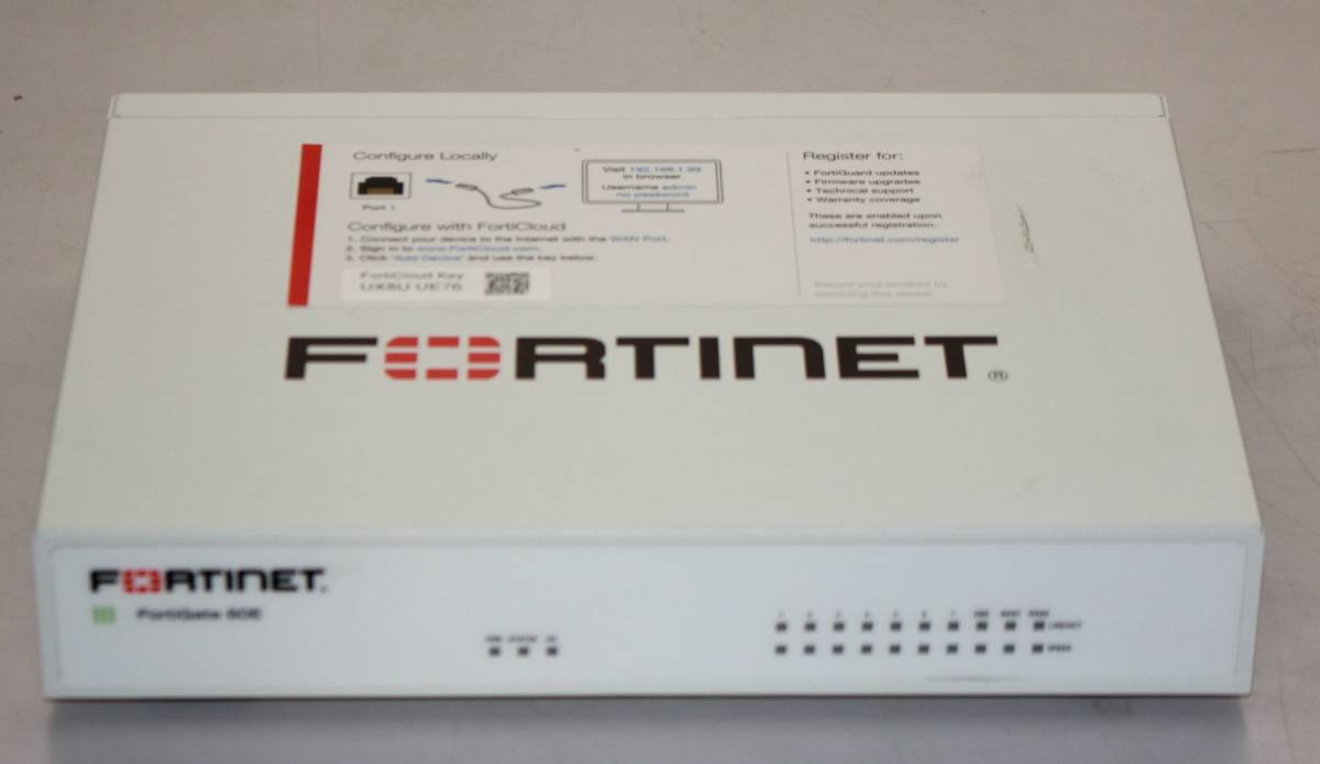 Fortinet UTM FortiGate Firewall 60E - FortiGate-60E Bundle 24x7 