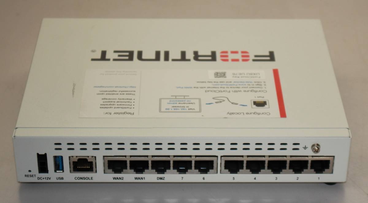 Fortinet UTM FortiGate Firewall 60E - FortiGate-60E Bundle 24x7