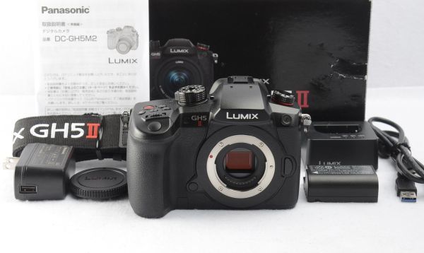 □中古良品□ パナソニック Panasonic LUMIX DC-GH5M2 ボディ 【付属品