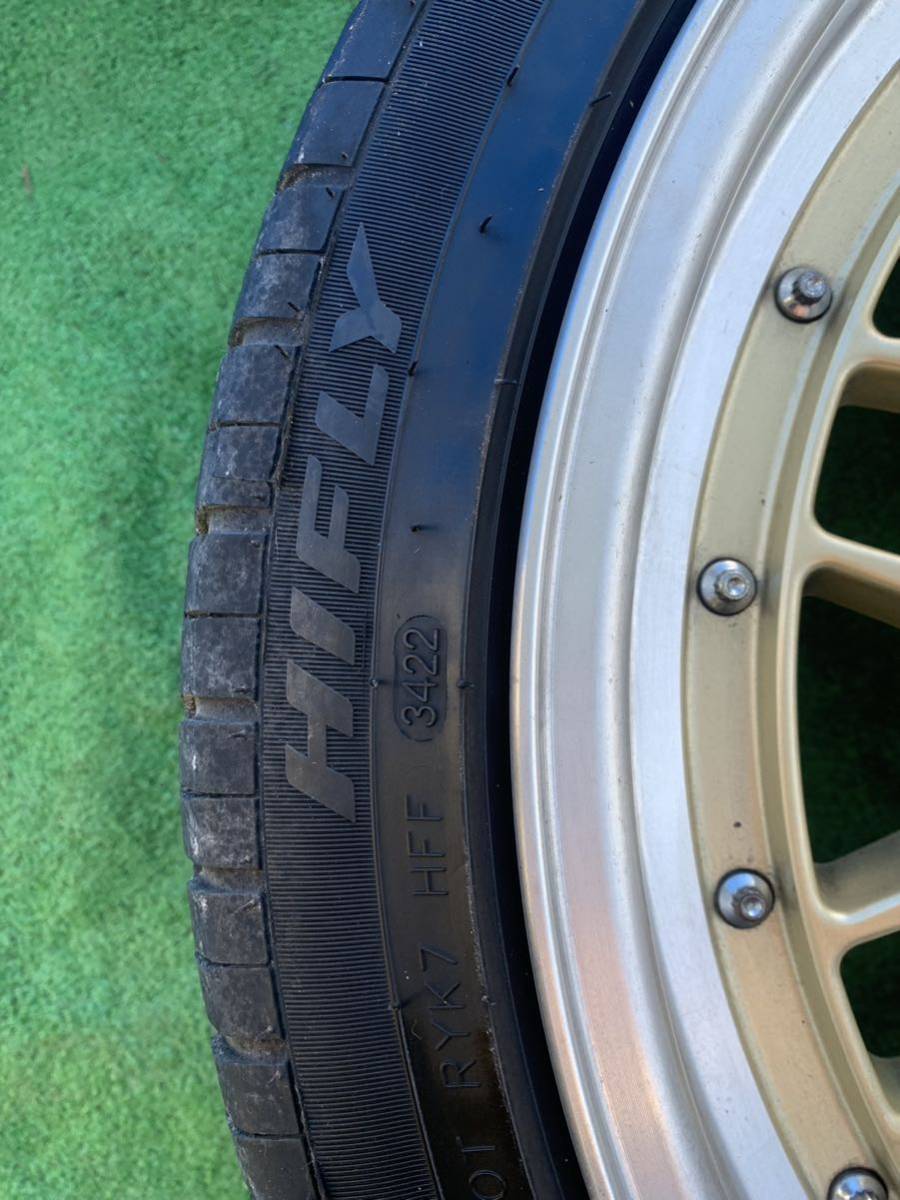BBS LM風 タイヤ ホイールセット 19インチ 8.5J PCD 114.3 & 9.5J PCD