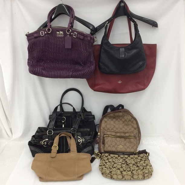 COACH コーチ バッグ リュック 8点まとめ シグネチャー ほか【BJAN0012