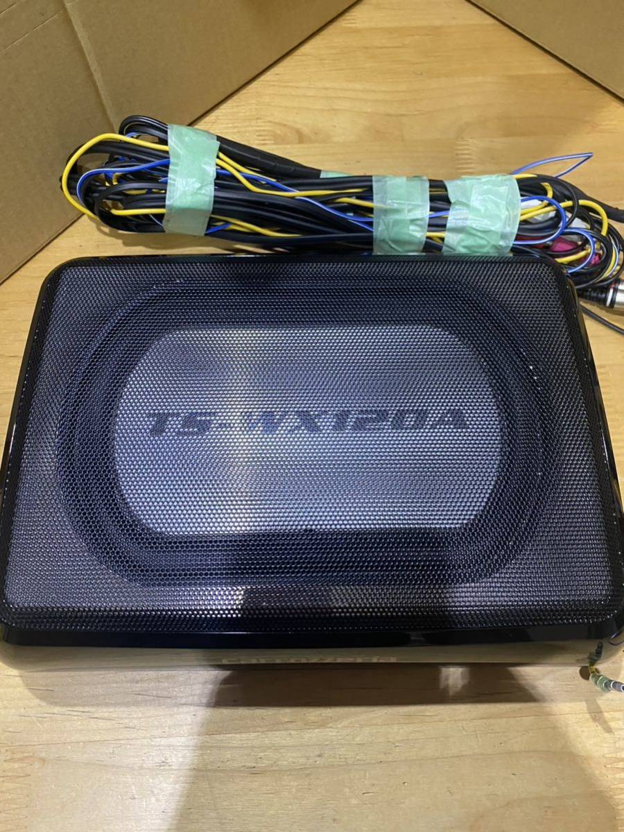 カロッツェリア パワードサブウーファー TS-WX120A carrozzeria