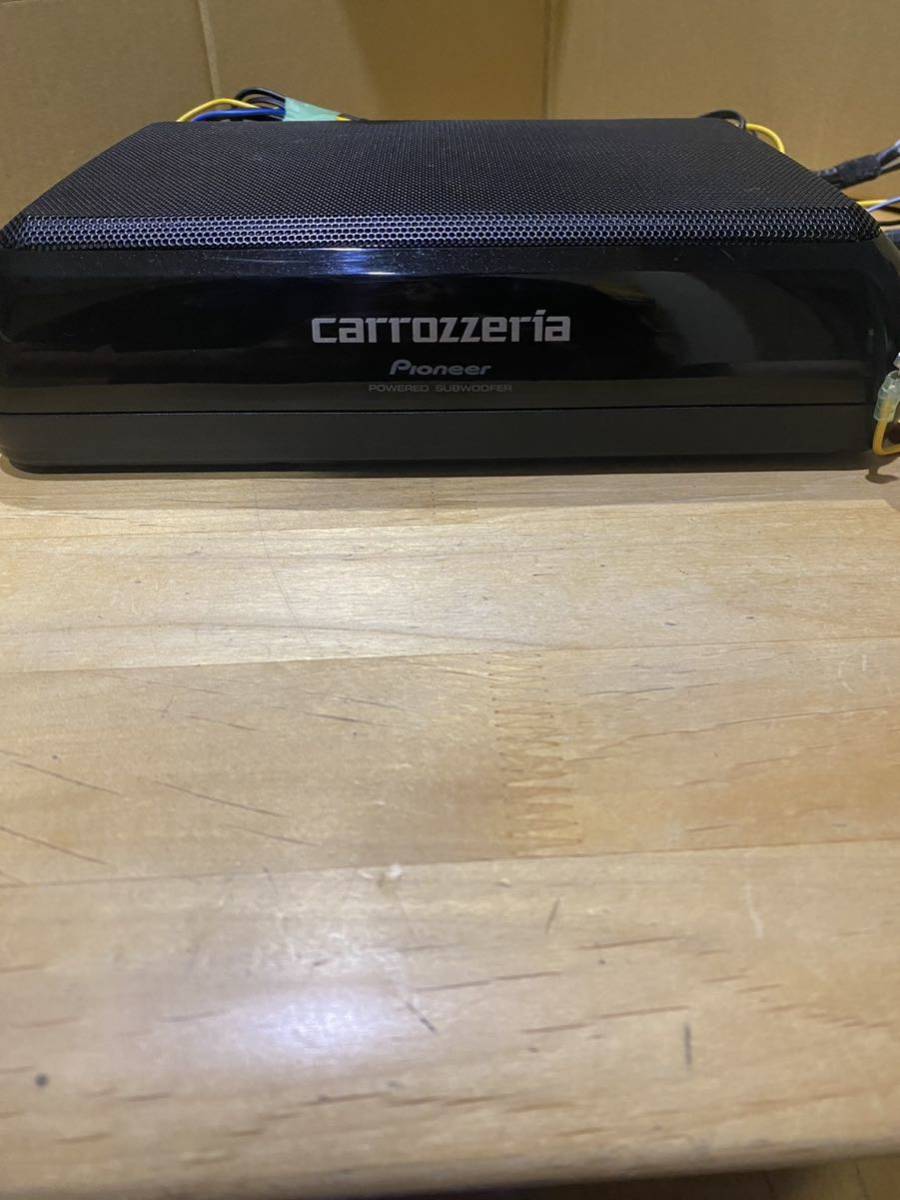 カロッツェリア パワードサブウーファー TS-WX120A carrozzeria