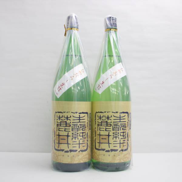 【2本セット】麓井 生もと純米 豊醇辛口 ひやおろし 生詰 18度 1800ml 製造23.09 G23J040067