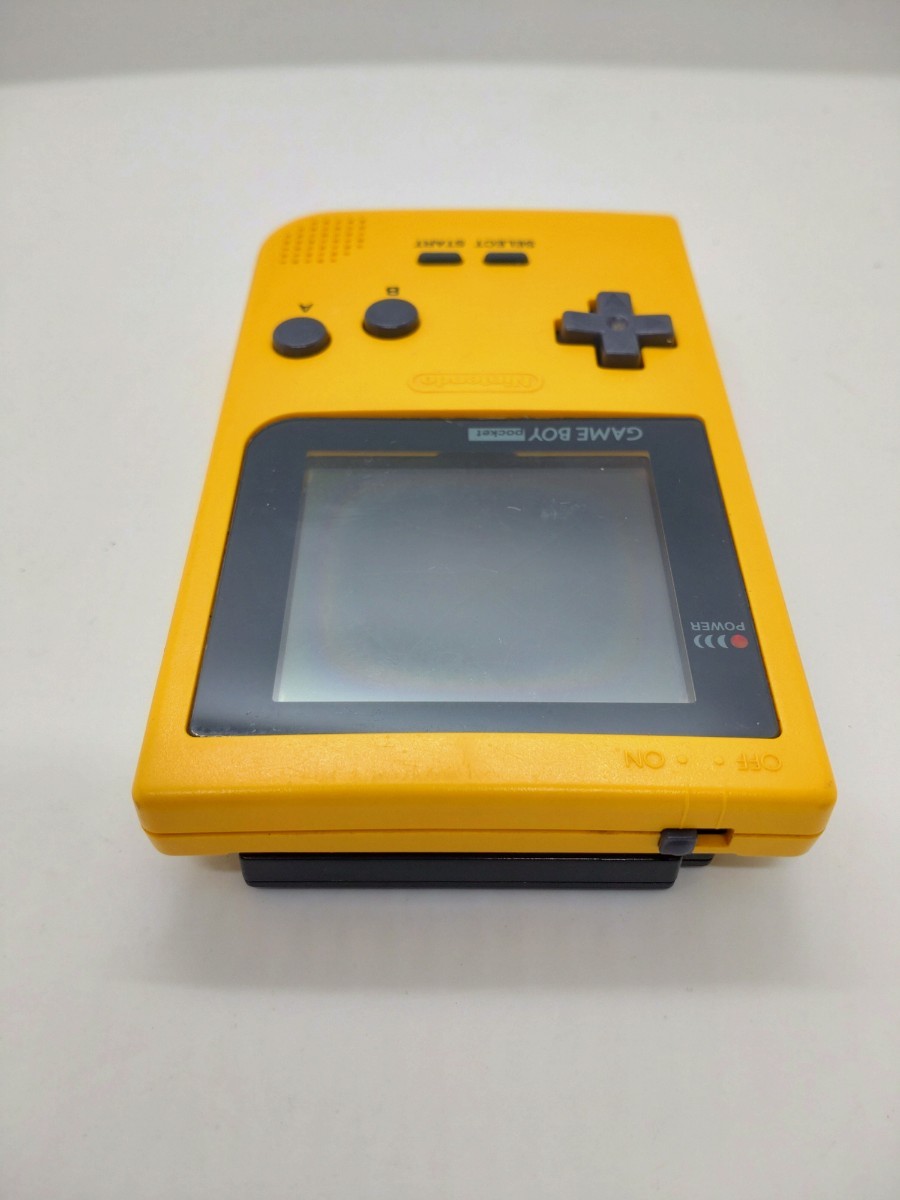 ジャンク ゲームボーイ ポケット イエロー 本体 GAME BOY ADVANCE