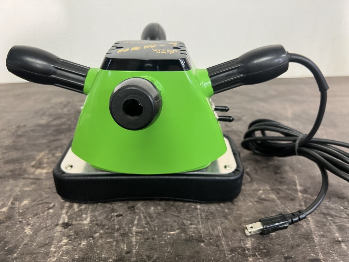 動作品！極美品！レイマックスバイター VR-7 マッサージ器 RAYMAX VITER NEW-7 定価43000円 整骨院 理容院 整体 鍼灸院(2) レイマックス バイター VR-7 VR−7 家庭用 送料無料(1094)RAYMAX