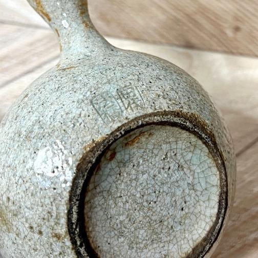 田代法橋 煎茶器セット 相馬駒焼 田代窯 急須 / 湯冷まし / 湯呑 5客