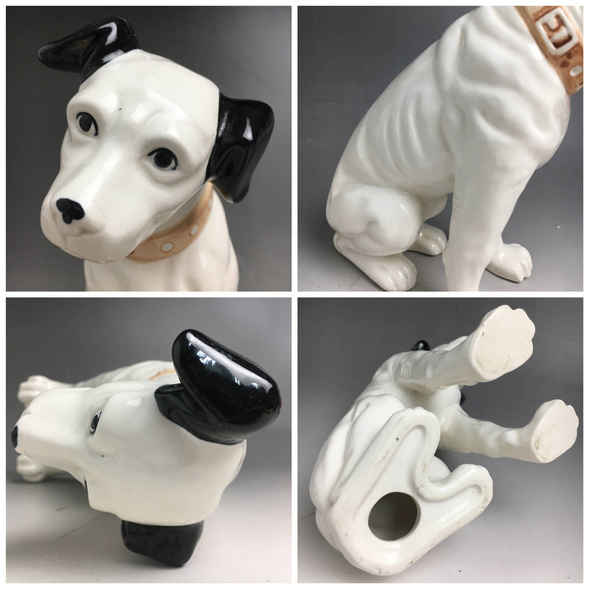 ut10/13 ビクター犬 ニッパー 小/大 Victor 二匹セット 昭和レトロ