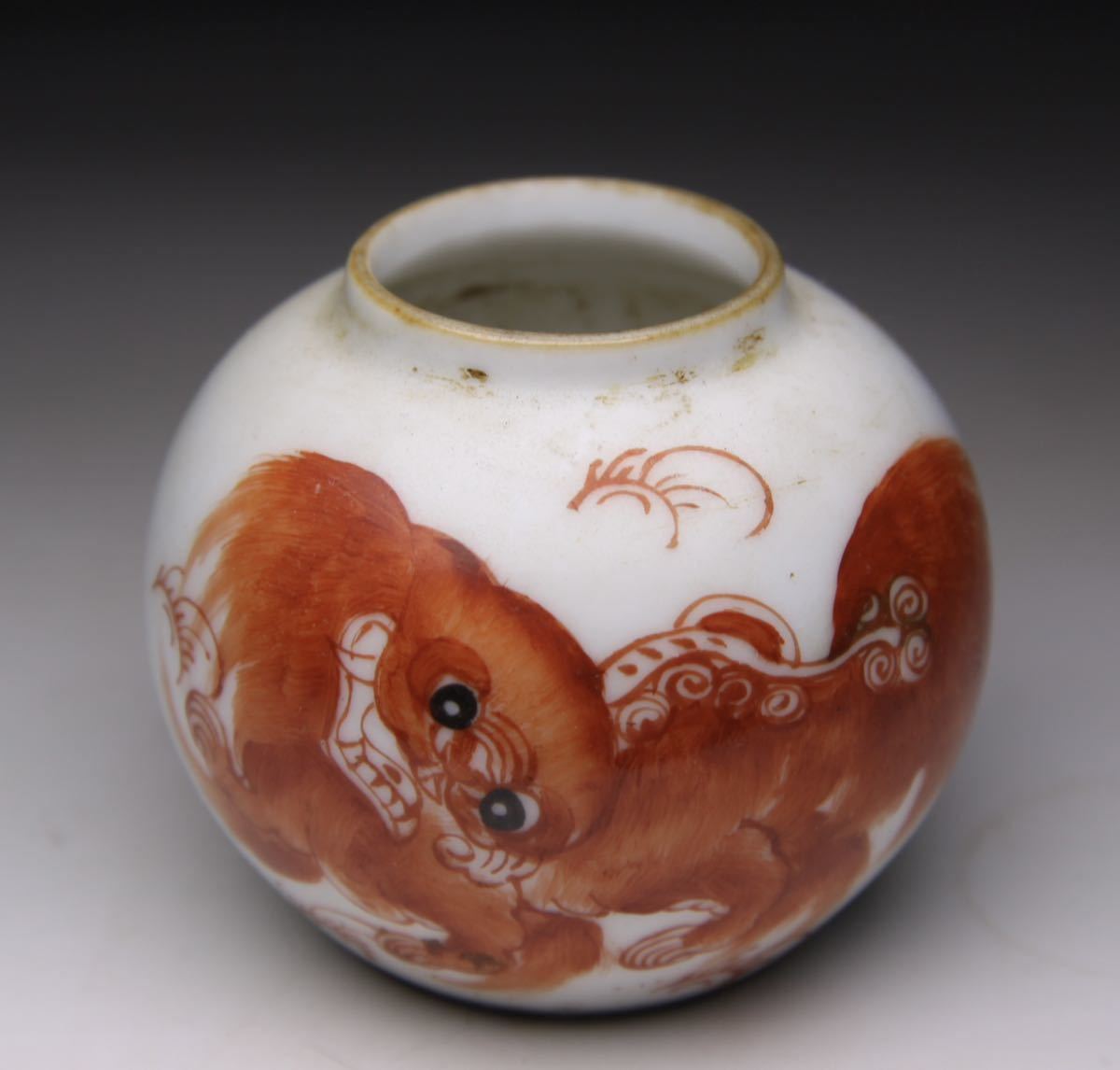 中国 唐物 東 花入 景徳鎮窯 元時代 古陶磁器 天青釉 壺 中国古玩 青花