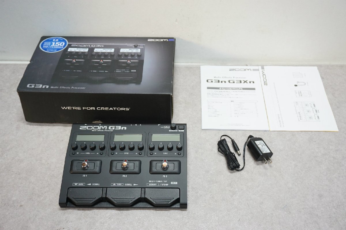 ◇◇ZOOM/ズーム G3n ACアダプター付き◇◇ G3n ZOOM マルチ