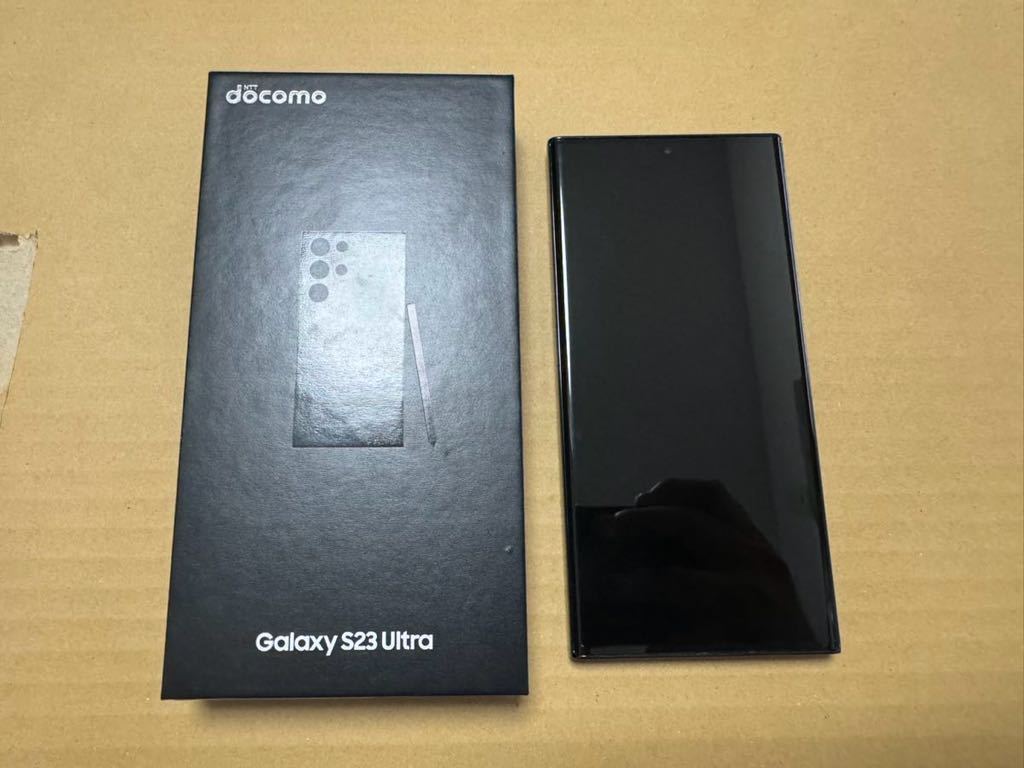 docomo　GALAXY　S23ultra　ブラック　512GB　SC-52D ドコモ Galaxy S23 ultra 512GB 美品 SC-52D S23 Galaxy Ultra