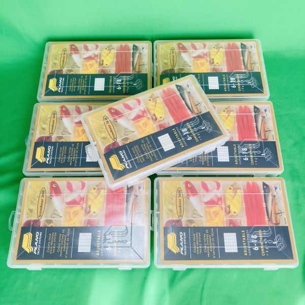 613749 ワケアリ新品 プラノ #3600 タックルボックス ７個セット PLANO ルアーケース ワームケース TACKLEBOX MADE IN USA 希少入手困難品