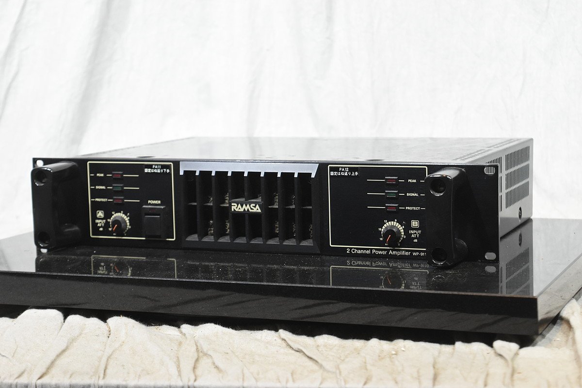 RAMSA/ラムサ 2チャンネル パワーアンプ WP-9110 RAMSA WP-9110 パワー