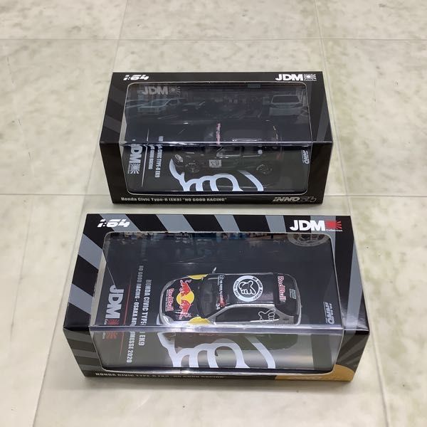 イノモデル ホンダ シビック 4台セット inno64 1⁄64 EF9グランド