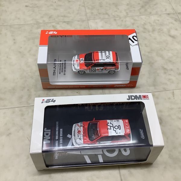 イノモデル ホンダ シビック 4台セット inno64 1⁄64 EF9グランド