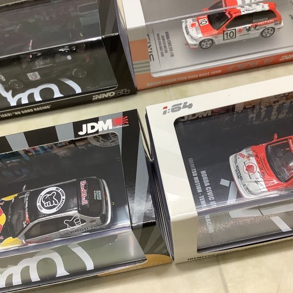 イノモデル ホンダ シビック 4台セット inno64 1⁄64 EF9グランド