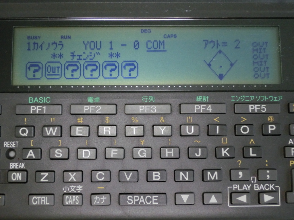 PC-E650 SHARP ポケコン シャープ ポケットコンピュータ 動作品 LCD  