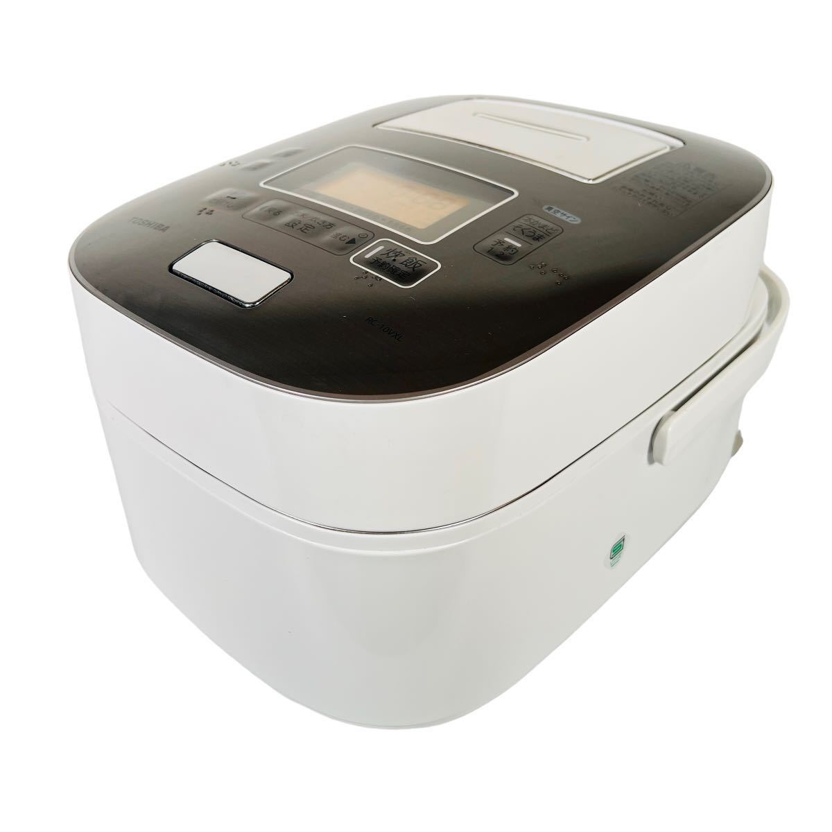 ◎TOSHIBA 東芝 真空圧力IHジャー 炊飯器 5.5合炊き RC-10VXL 2017年