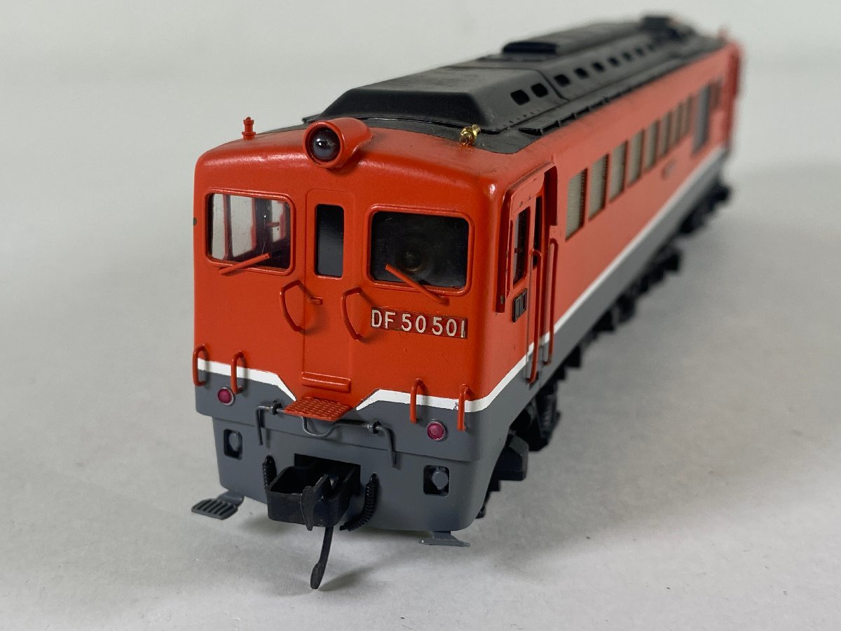 9-16＊HOゲージ 天賞堂 ディーゼル機関車 DF50 Tenshodo 箱無し 鉄道