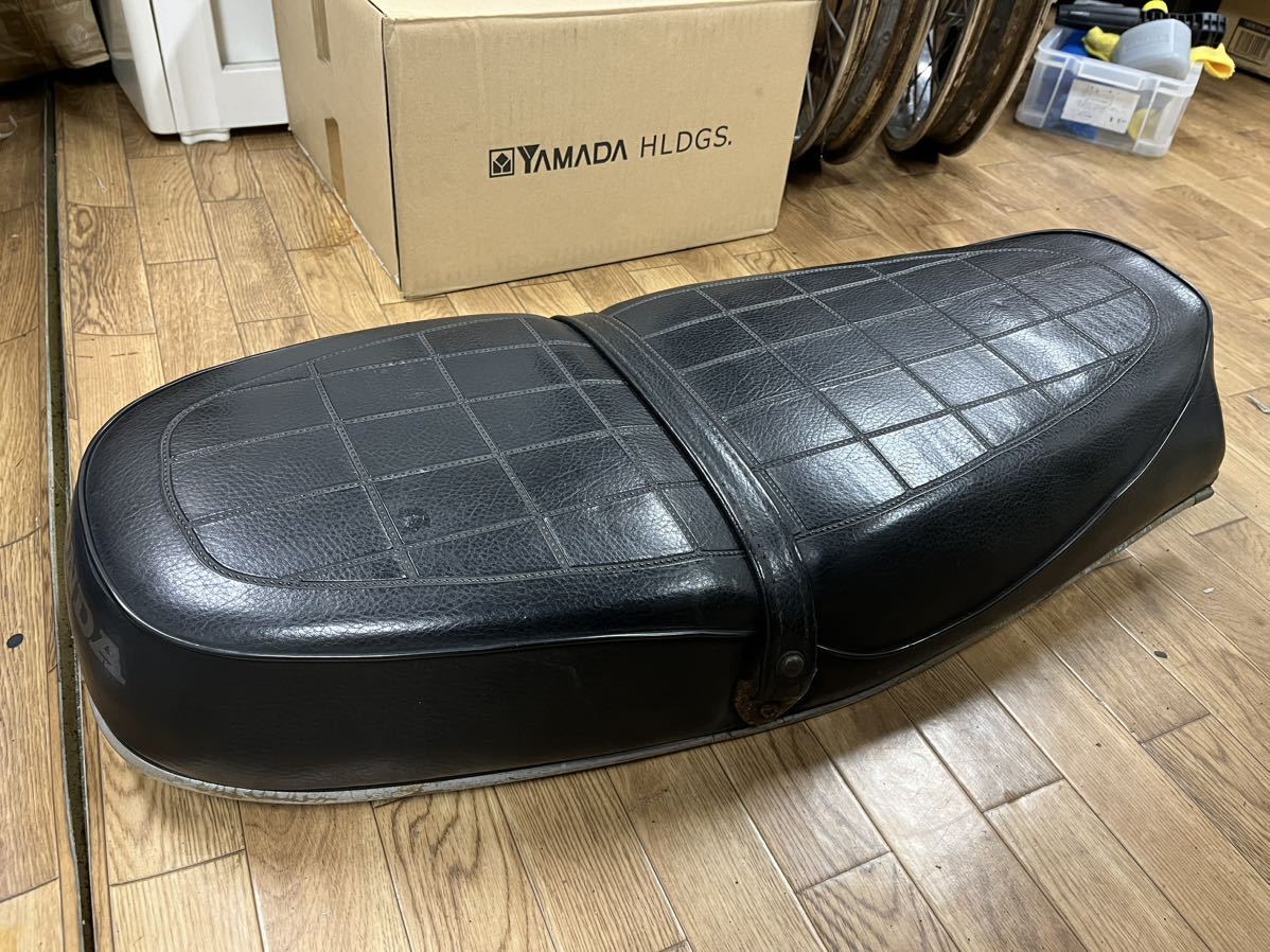 CB500FOUR 純正シート 初期型 ホンダ CB350FOUR CB550FOUR タンク　フェンダー　ホイール　エンジン　マフラー　メッキ　フォーク　K0