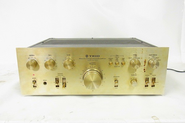 J097-Y25-1488 TRIO トリオ KA-7300 プリメインアンプ 通電確認済み