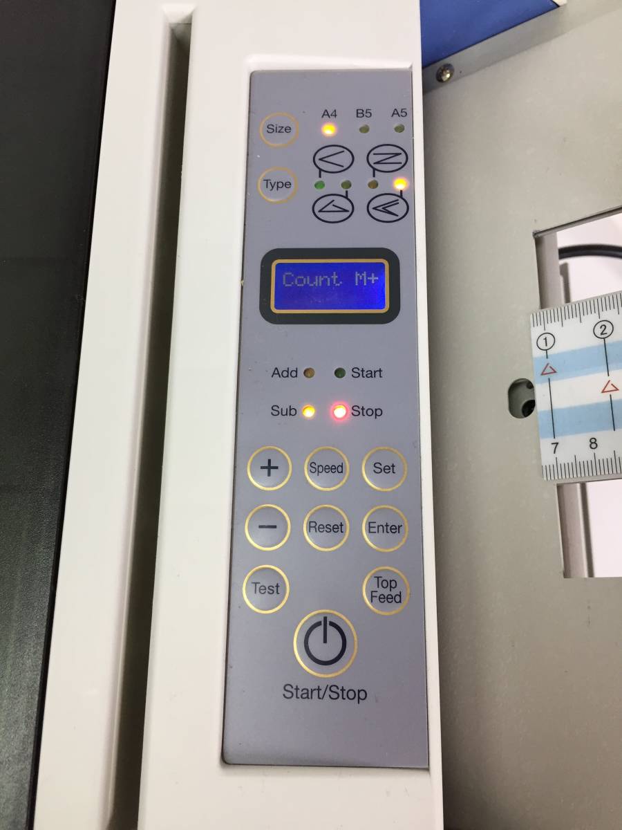 ☆【動作確認】NIPPO/ニッポー 自動紙折り機/自動紙折機 NP100/NP-100