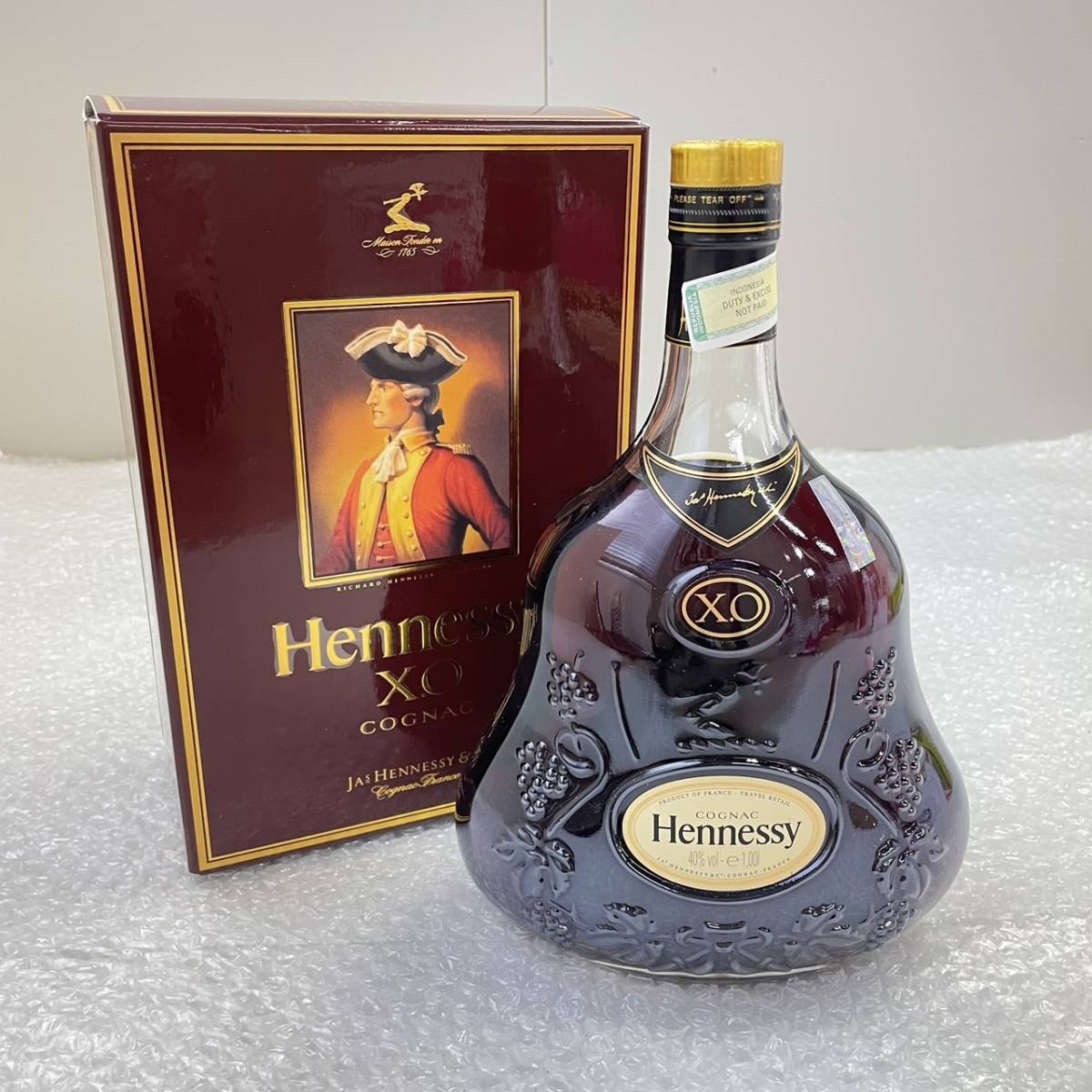 ヘネシー　ブランデー コニャック N277899(112)-32⁄AM27000 酒 Hennessy XO COGNAC ヘネシー コニャック