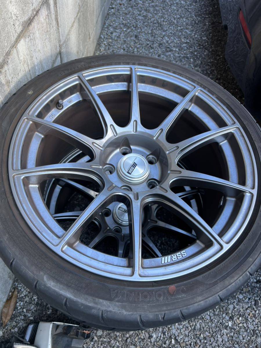 SSR GTX01 19インチ pcd120 SSR GTX01 19インチホイール9.5j 114.3 4本通し