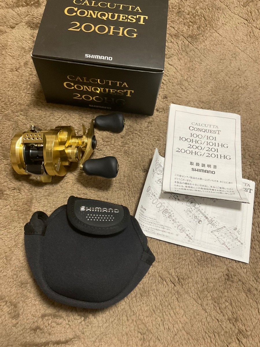 SHIMANO シマノ 21カルカッタコンクエスト201 ハンドルカスタム シマノ