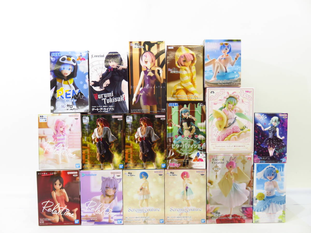n3898k 【未開封】 美少女フィギュア 17種 Coreful Relaxtime 他 Re