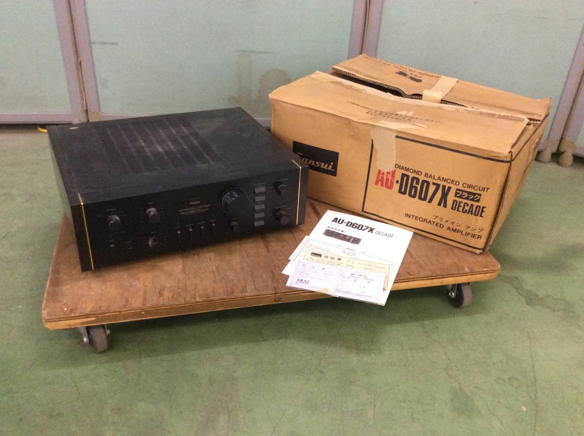 MH-5413】中古品 SANSUI プリメインアンプ サンスイ AU-D607X DECADE