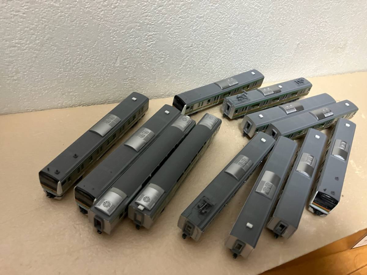 【送料無料】Ｎゲージジャンク E233 湘南　12種 Ｌ729