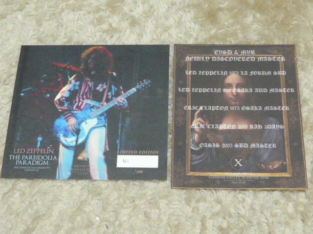 LED ZEPPELIN THE PAREIDOLIA 洋楽 PARADIGM Led Zeppelin The